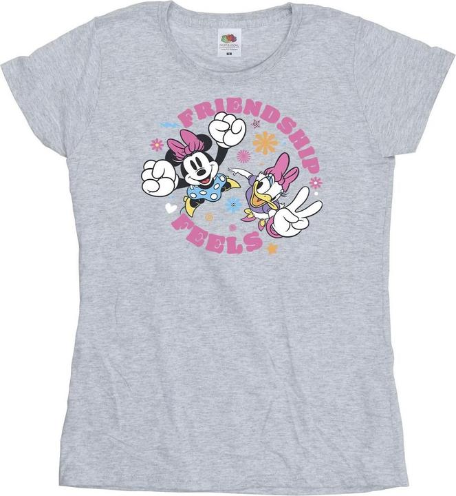 Actual product image Disney Womens/Ladies Minnie Mouse Daisy Friendship Cotton T-Shirt (XXL)