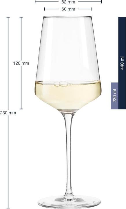 Actual product image Leonardo Puccini (40 cl, 6 Glasses, White wine glasses)