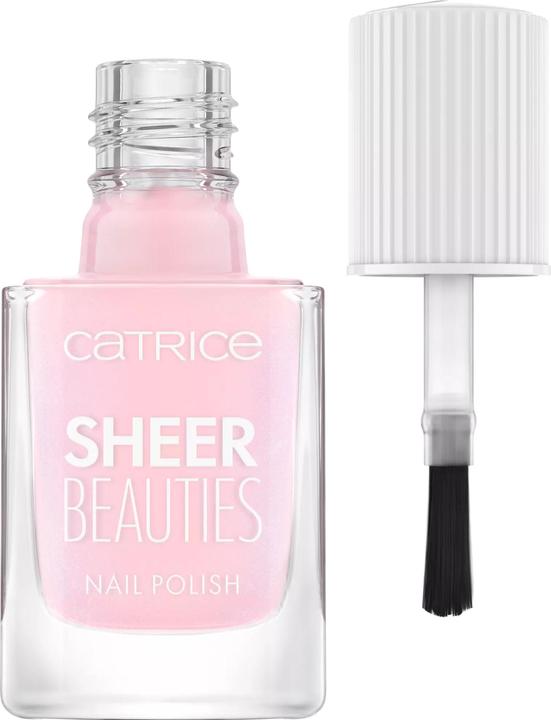 Actual product image Catrice Sheer Beauties Nail Polish (040 Fluffy Cotton Candy, Colour paint)