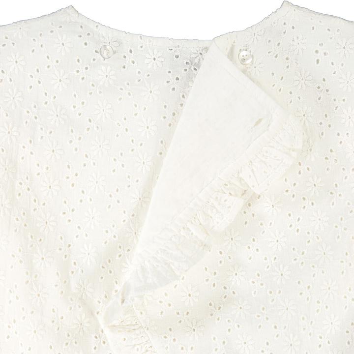 Produktbild La Redoute Collections Jumpsuit mit Volant und Lochstickerei (152)