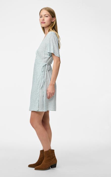 Actual product image Pieces Pctala New Ss Wrap Dress Noos Bc (L)