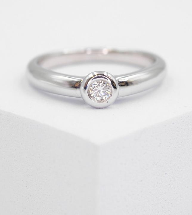 Actual product image Muau Solitaire (50, 750/18 K Gold)