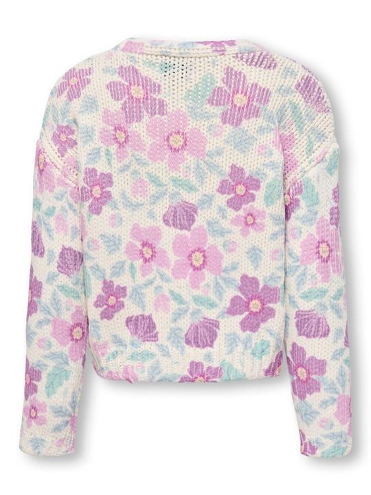 Produktbild Only Locker geschnitten V-Ausschnitt Pullover Strickjacke (110)