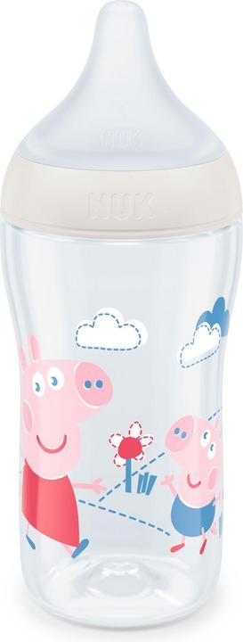 Image du produit NUK Perfect Match Biberon Peppa Pig PP 260ml, blanc (260 ml)