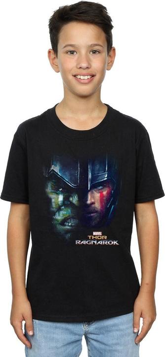 Image du produit Universal Textiles Garçons - T-shirt en coton à face divisée Hulk (152, 158)