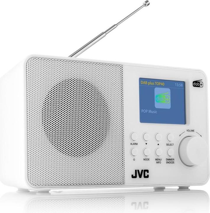 Produktbild JVC Radio DAB RA-E611W-DAB white (FM, DAB+)
