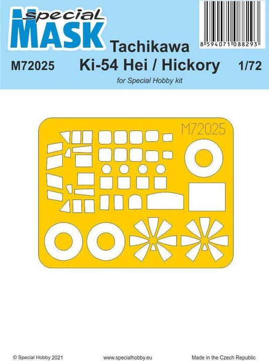 Actual product image Special Hobby Tachikawa Ki-54 Hei / Hickory MASK
