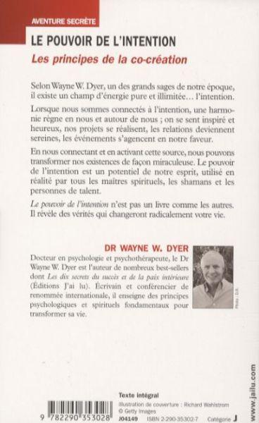 Immagine prodotto Le pouvoir de l'intention (Francese, Dyer Wayne W., 2006)