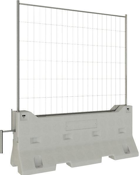 Produktbild kaiserkraft Betonleitwand mit Mobilzaun