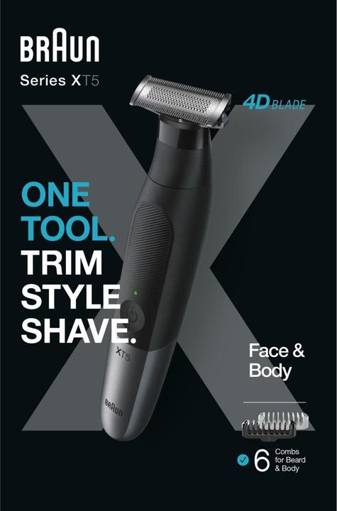 Productafbeelding Braun Serie XT5200 Gezicht + Lichaam + Reizen