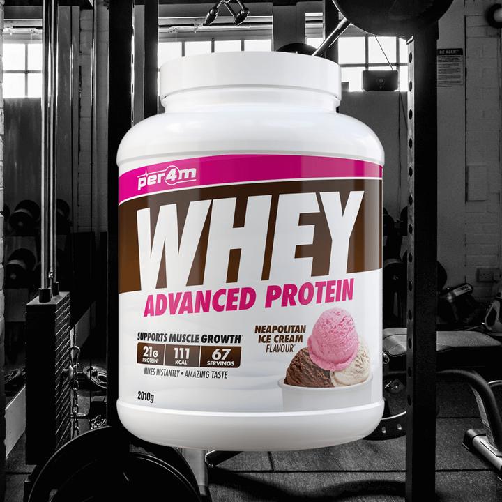 Image du produit Per4m Protéine Whey avancée (Crème glacée napolitaine, 1 pcs, 2010 g)