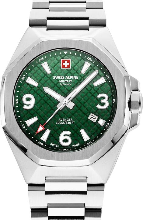 Produktbild Swiss Alpine Military 7005.1134 Avenger Herrenuhr 42mm 10ATM (Sportuhr, 42 mm)