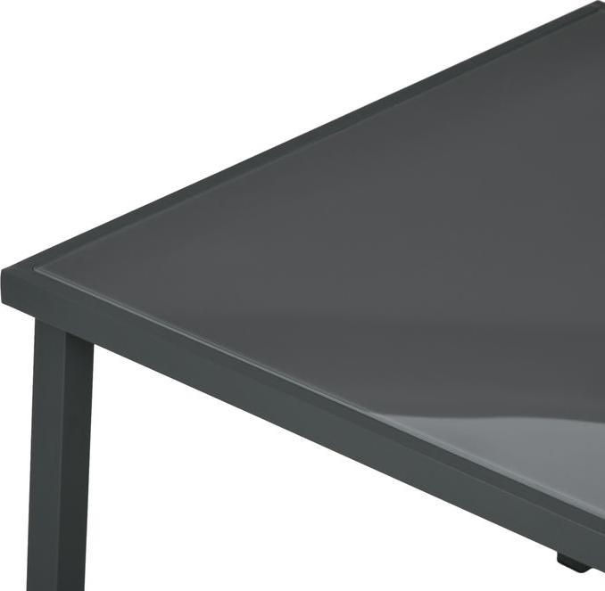 Produktbild Swisshandel24 5 tlg. Gartenmöbel-Set, Sitzgarnitur inkl. 1 Esstisch, 4 klappbare Stühlen, Balkonmöbel-Set, Mesh, S (150 cm)