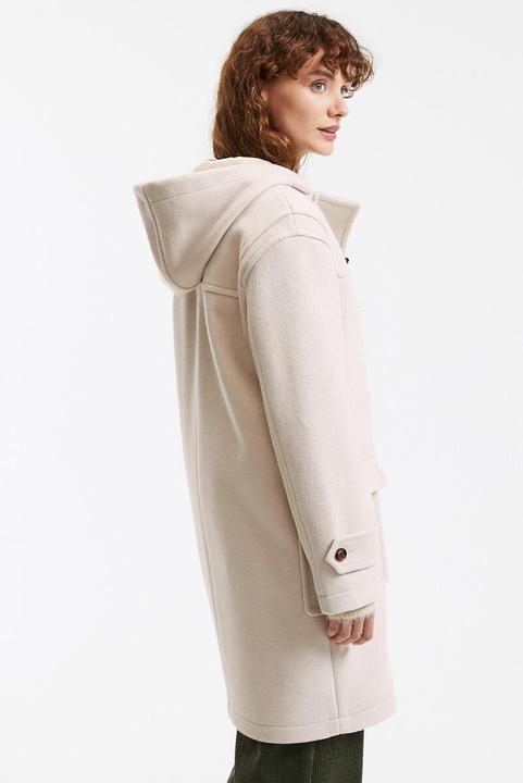 Produktbild La Redoute Collections Halblanger Dufflecoat mit Kapuze (S, M)