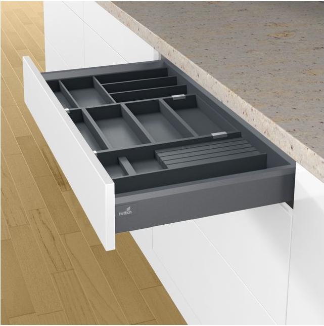 Actual product image Hettich OrgaTray 270 longitudinal levelling, 1200 x 100 mm