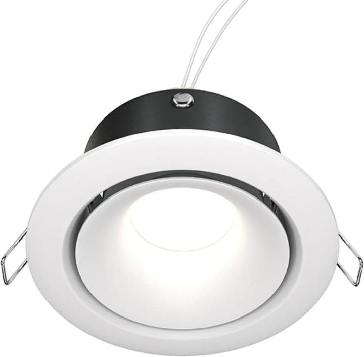 Actual product image Maytoni Yin recessed spotlight for suspended ceilings GU10 Ø98mm (GU10)