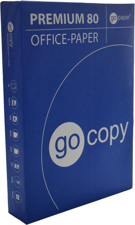 Go paper go copy Copy paper Premium 80 DIN A4 80 gsm 500 sheets (80 g/m², 500 x, A4)