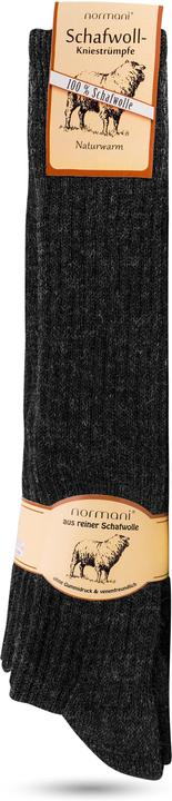 Actual product image Normani 3 pairs of sheep's wool knee socks (pack of 3, 43 - 46)