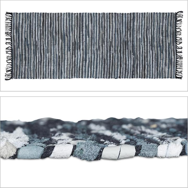 Immagine prodotto Relaxdays Tappeto patchwork (200 x 80 x 1 cm)