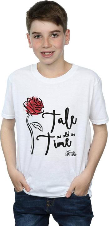 Immagine prodotto Disney Tale As Old As Time Rose Maglietta Ragazzi (152, 158)