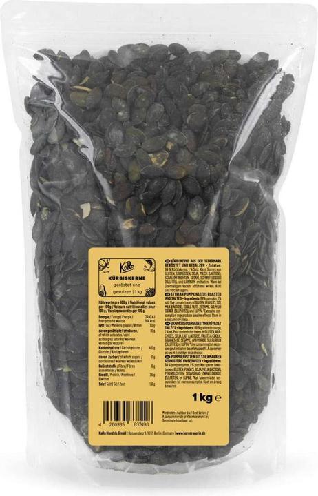 Produktbild KoRo Kürbiskerne aus der Steiermark, geröstet und gesalzen (1000 g)