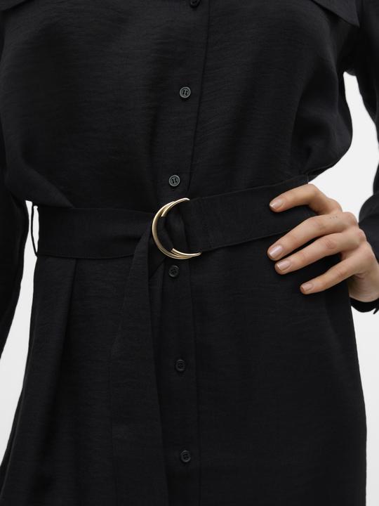 Produktbild Vero Moda VMVICA Midikleid Hemdblusenkleid (L)