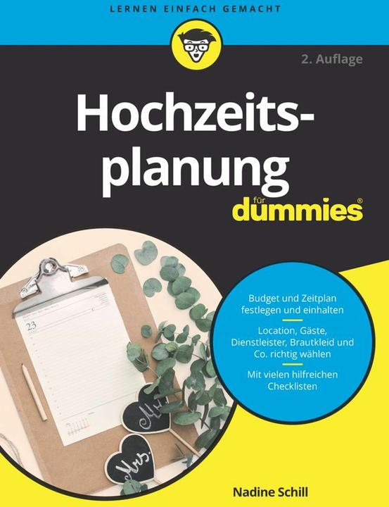 Image du produit Hochzeitsplanung für Dummies (Allemand, Nadine Schill, 2023)