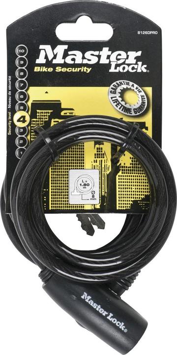 Produktbild Master Lock Spiralschloss 8126EURDPRO (180 cm)