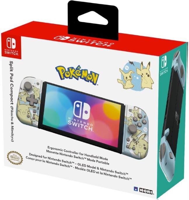 Actual product image HORI Split Pad Compact - Pikachu + Mimigma (Switch, Switch OLED)