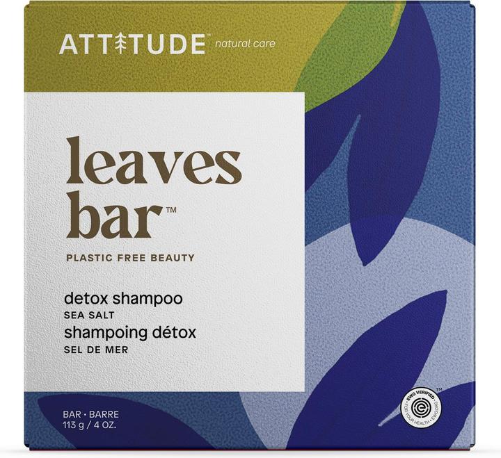 Produktbild Attitude Detox Bar Meersalz (Flüssiges Shampoo)