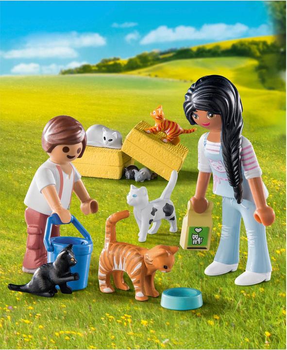 Produktbild Playmobil Katzenfamilie (71309, Playmobil Country)