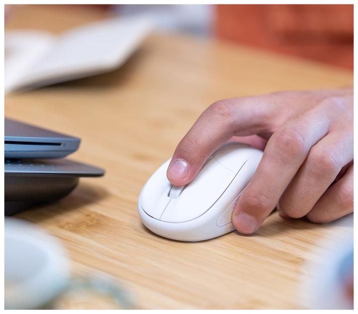 Actual product image Trust Primo Wireless Mouse Matt White (Wireless)