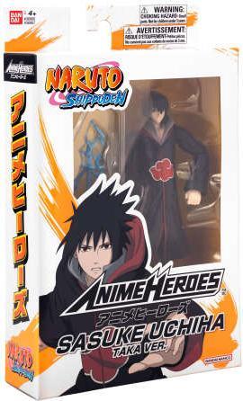 Produktbild Bandai ANIME HERO. NARUTO Sasuke Uchiha Taka Ver. Figur 17cm
