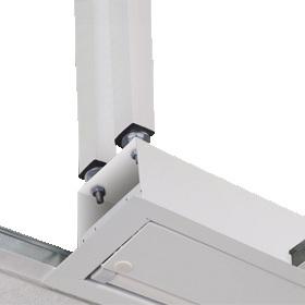 Projecta Befestigungskit (Deckenmontage, Klammer) für Leinwand (Montage)