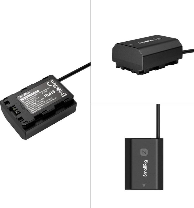 Produktbild SmallRig NP FZ100 Dummy Battery with Power Adapter (European standard) (Akku)