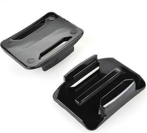 Produktbild Hermex HERO 5 / 4 / 3+ / 3 / 2 / 1 kompatibel J Hook Buckle Quick Release J-Adapter + gebogen Halterung... (1, 3, 4, hero 5)