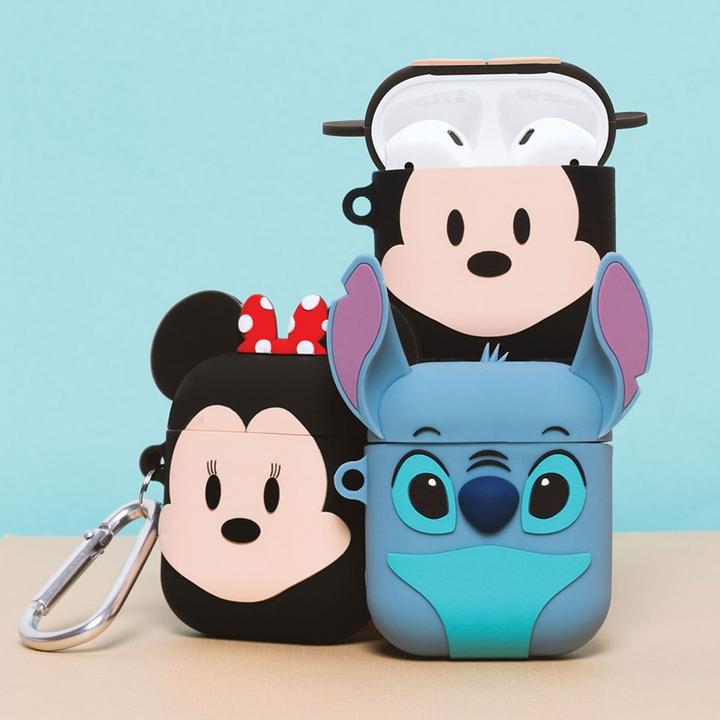 Produktbild Thumbs Up PowerSquad "Mickey Mouse" - Hülle - Silikon - 35 g - Schwarz - Cremefarben (Kopfhörer Tasche)