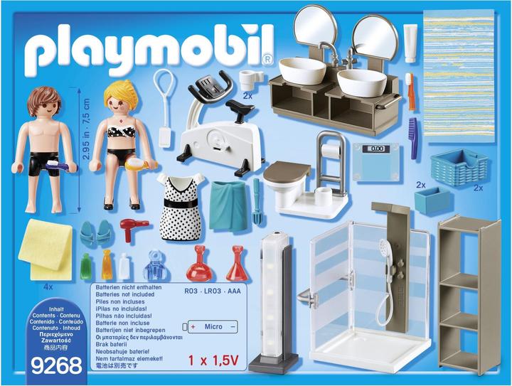 Produktbild Playmobil Badezimmer (9268, Playmobil City Life)