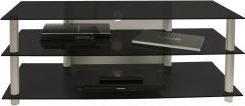 Produktbild VCM Netasa Schwarzglas (95 x 40 x 45 cm)