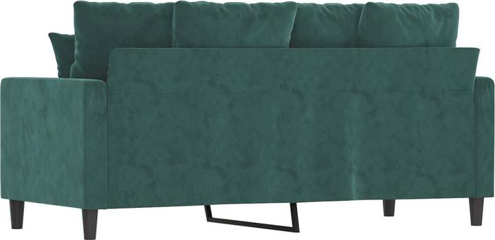 Immagine prodotto VidaXL Divano a 2 posti verde scuro 140 cm in velluto, colore (2 posti)