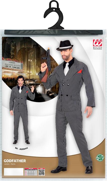 Image du produit Widmann Costume Mafia Gangster (S)