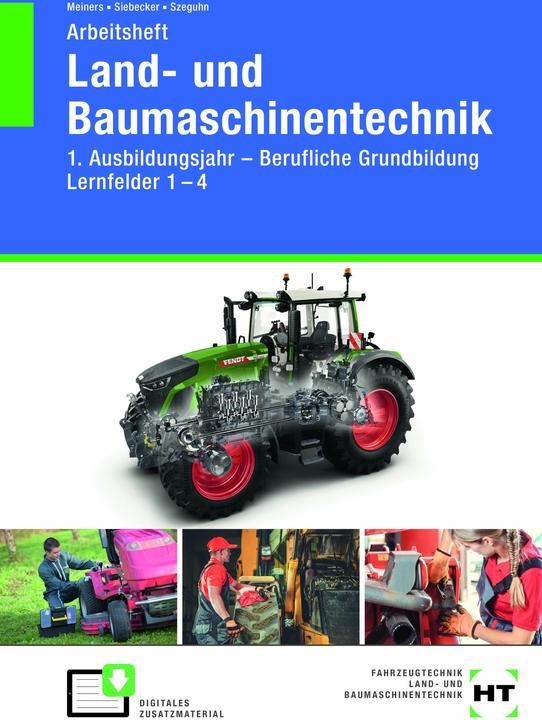 Actual product image Meiners:Arbeitsheft Land- und Baumaschi (German, Hermann Meiners, Ralf Siebecker, Stefanie Szeguhn, 2024)