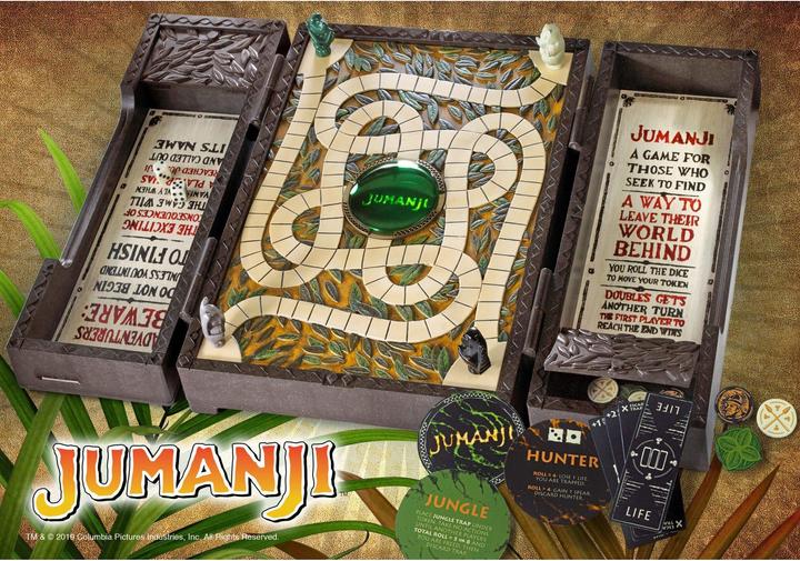 Image du produit Noble Collection Jumanji : Jeu de société (Anglais)