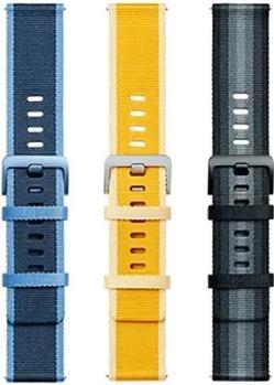 Produktbild Xiaomi Watch S1 Active BN Strap Maize Ye (gewebtes Nylon, Edelstahl)