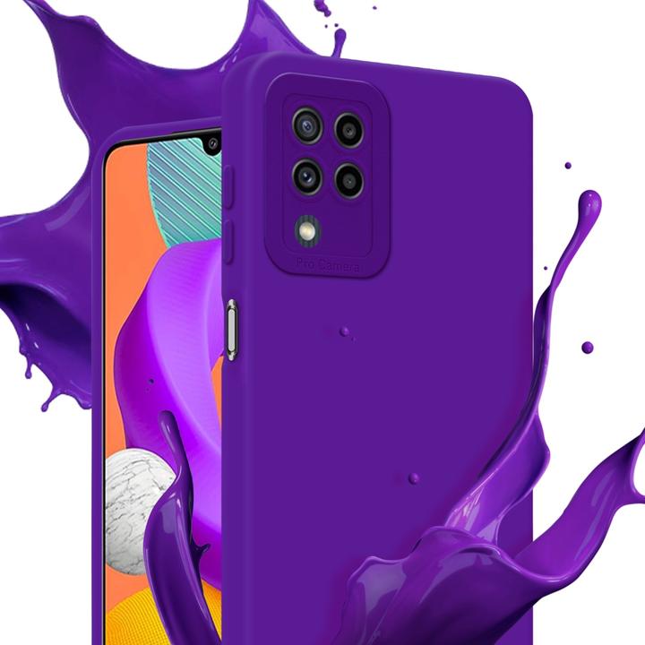 Actual product image Cadorabo Case for Samsung Galaxy M22 / M32 4G in TPU Fluid LM162 Style (Samsung Galaxy M22, Samsung Galaxy A32)
