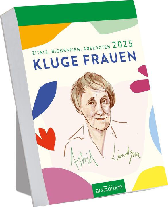 Actual product image Tear-Off Calendar Smart Women 1t/S (10 x 14 cm, Hardcover, German)