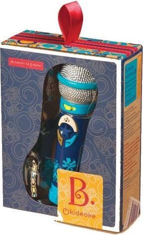 Actual product image B.toys B. Okideoke Navy Microphone