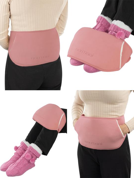 Immagine prodotto Normani Wärmflasche mit Gürtel und Bezug (0.75 l)
