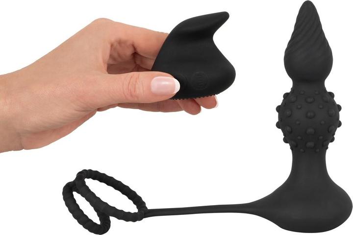 Produktbild Rebel RC Butt Plug with Cock & Ball Rings