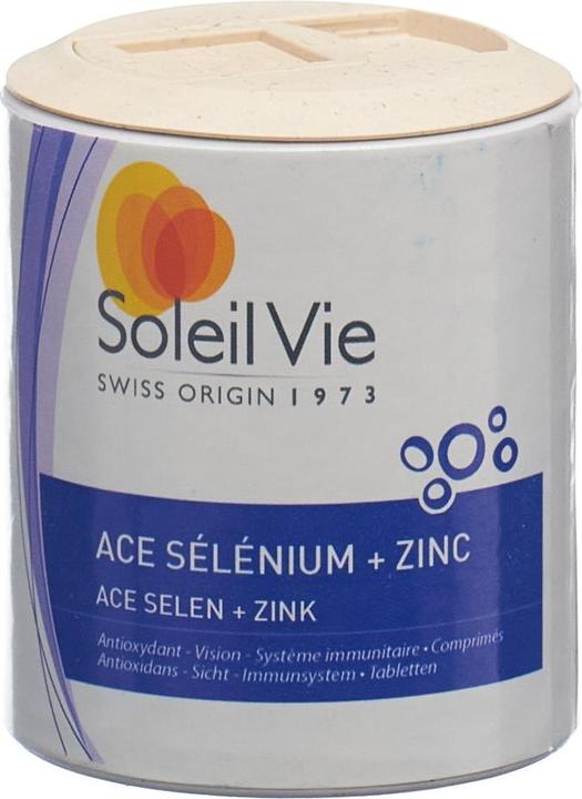 Actual product image Soleil Vie ACE Selen + Zinc Tablette (100 Piece, Pills, 77 g)